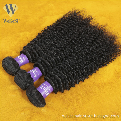 Wholesale Virgin Hair Brazilian Kinky Curly Hair Unprocessed Raw Virgin Cuticle Aligned 100% Human Hair Weaving